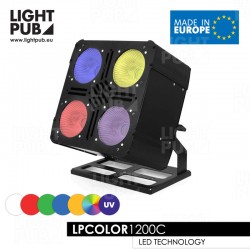 Projecteur de colorisation lumineuse zone de danger industrie