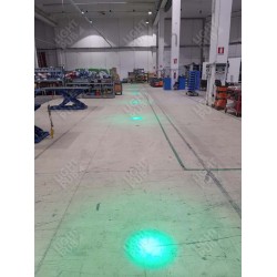Projecteur point lumineux vert