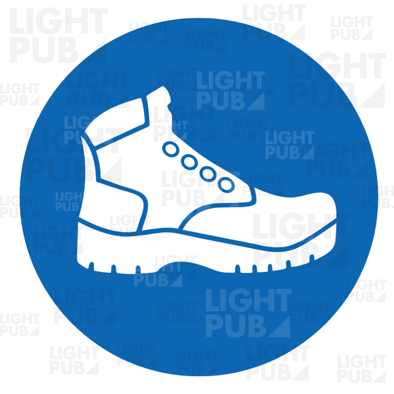 Panneau EPI Chaussures de sécurité