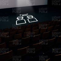Projection lumineuse spéciale Covid pour le respect de la distanciation sociale